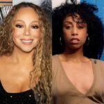 Montagem com as cantoras Mariah Carey e Rochelle Jordan