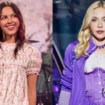 Montagem com Madonna e Olivia Rodrigo, cotadas ao Grammy 2027